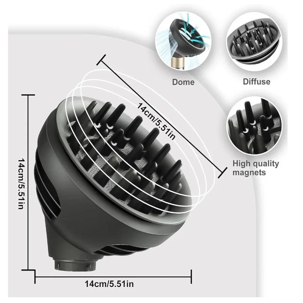 Wave and Curl Diffuser Attachment for Dyson Airwrap HS01 HS05 HS08  NEW